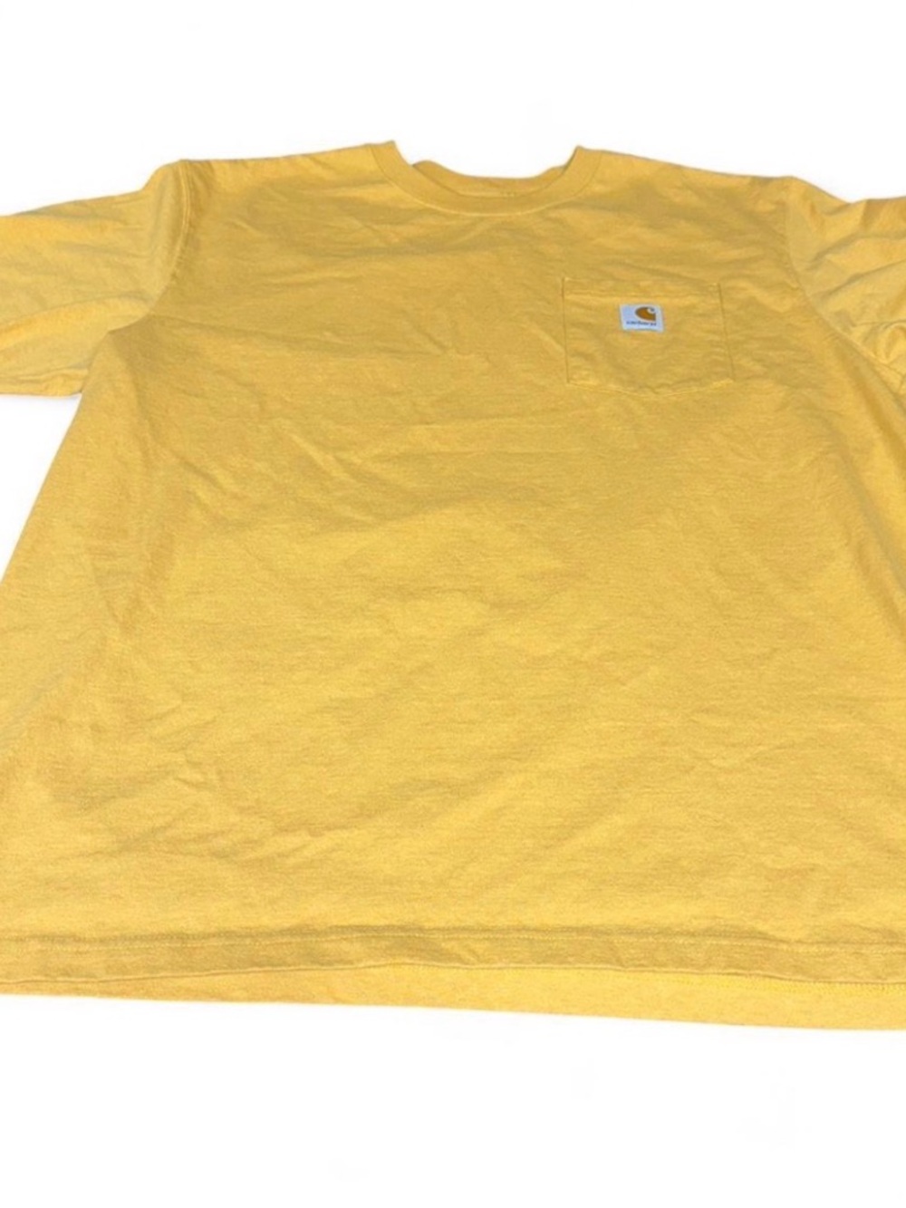 Carhartt Yellow/Mustard Short Sleeve Pocket Tee
